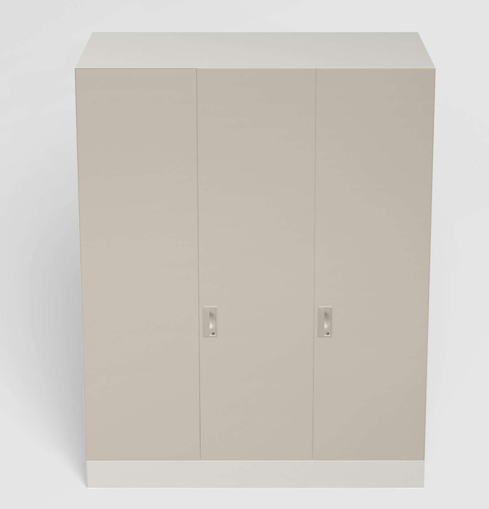 3 Door Steel Almirah