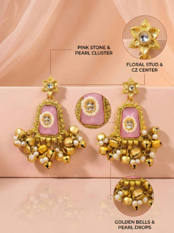 Geometric Drop Earrings